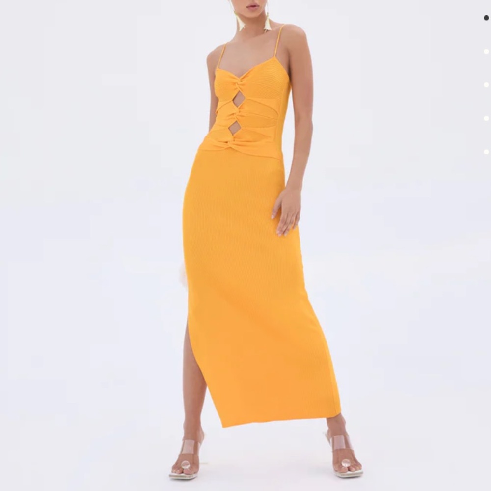 Honey knit dress Cult Gaia size small